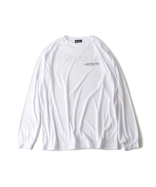 SBCY Sport（エスビーシーワイスポーツ）の「Dry reflective tee L/S（Tシャツ/カットソー・メンズ・ホワイト/ブラック・SMALL/MEDIUM/LARGE/X-LARGE/XX-LARGE）」の13枚目の写真