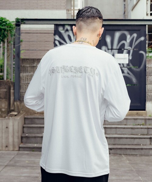 SBCY Sport（エスビーシーワイスポーツ）の「Dry reflective tee L/S（Tシャツ/カットソー・メンズ・ホワイト/ブラック・SMALL/MEDIUM/LARGE/X-LARGE/XX-LARGE）」の16枚目の写真