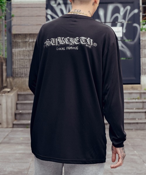 SBCY Sport（エスビーシーワイスポーツ）の「Dry reflective tee L/S（Tシャツ/カットソー・メンズ・ホワイト/ブラック・SMALL/MEDIUM/LARGE/X-LARGE/XX-LARGE）」の10枚目の写真