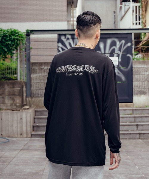 SBCY Sport（エスビーシーワイスポーツ）の「Dry reflective tee L/S（Tシャツ/カットソー・メンズ・ホワイト/ブラック・SMALL/MEDIUM/LARGE/X-LARGE/XX-LARGE）」の11枚目の写真