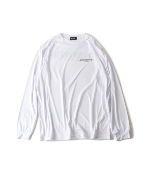 SBCY Sport（エスビーシーワイスポーツ）の「Dry reflective tee L/S（Tシャツ/カットソー・メンズ・ホワイト/ブラック・SMALL/MEDIUM/LARGE/X-LARGE/XX-LARGE）」の3枚目の写真