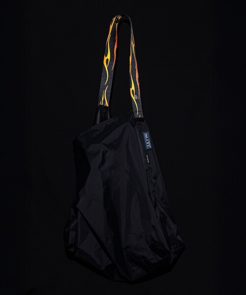 ✨️新品未使用品✨️ ダブルスタンダードクロージング ボウタイ シアー ブラック S 別注】JULY NINE / SUSHI SACK Custom Webbing Special（ショルダー