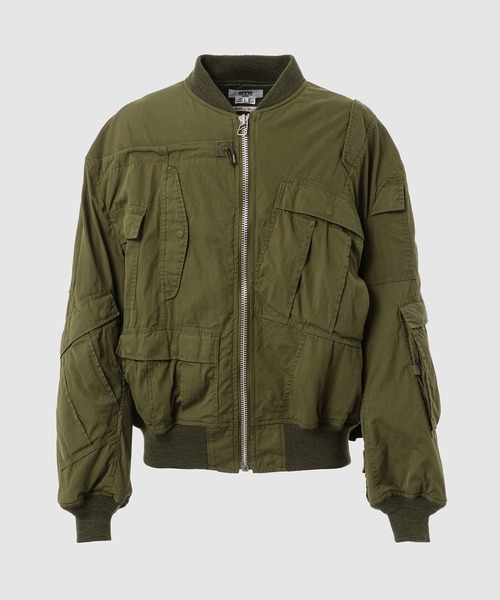 eYe JUNYA WATANABE MAN(ACW^ix})́wNEEDLESxW-NAME COTTON NYLON MA-1(MA-1)