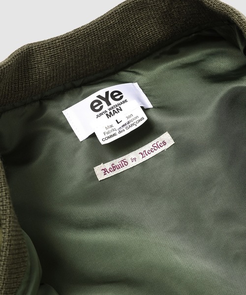 NEEDLES』W-NAME COTTON NYLON MA-1（MA-1）｜eYe JUNYA WATANABE MAN