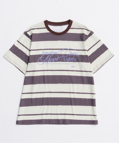 25AW PRE-ORDER】Breathe Border T-shirt/BreatheボーダーT