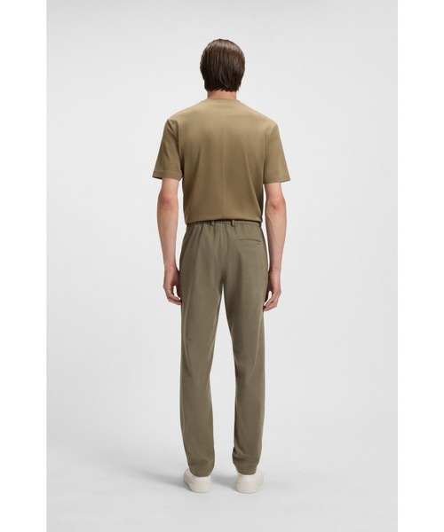 BOSS(ボス)の「スリムフィットパンツ ストレッチコーデュロイ(その他パンツ・メンズ・ブラウン・54/50/56/52/48/46/44)」の4枚目の写真