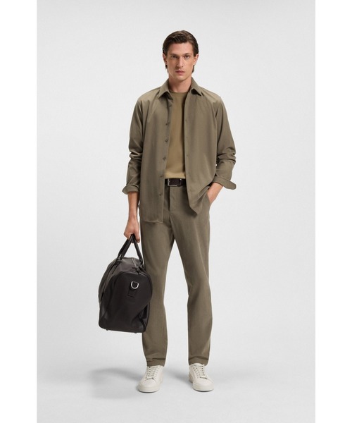 BOSS(ボス)の「スリムフィットパンツ ストレッチコーデュロイ(その他パンツ・メンズ・ブラウン・54/50/56/52/48/46/44)」の3枚目の写真