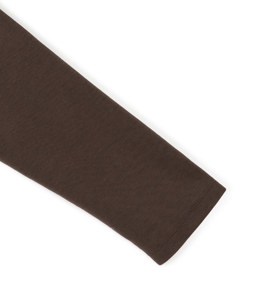 ADAM ET ROPE'（アダムエロペ）の「【WEB限定】バックペプラムカットソー（Tシャツ/カットソー・レディース・ブラック/キナリ/ダークブラウン・FREE）」の21枚目の写真