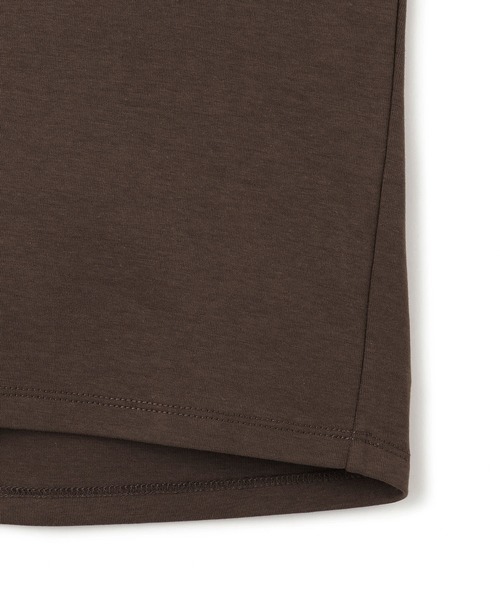 ADAM ET ROPE'（アダムエロペ）の「【WEB限定】バックペプラムカットソー（Tシャツ/カットソー・レディース・ブラック/キナリ/ダークブラウン・FREE）」の22枚目の写真