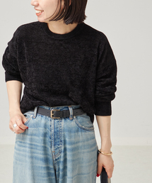 未使用　今期　ジャーナルスタンダード　ペーパーニット　黒 JOURNAL STANDARD ニット セーター 「WEB限定」ウォッシャブル