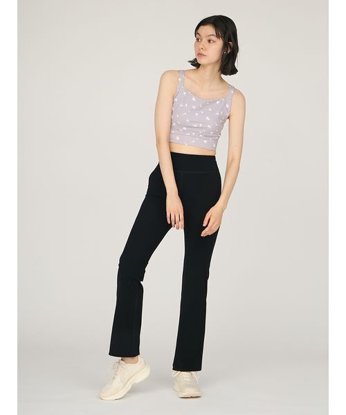 emmi（エミ）の「ディフォームフラワーブラトップ（キャミソール・レディース・グレー/ホワイト/ブラウン・0/1）」の13枚目の写真