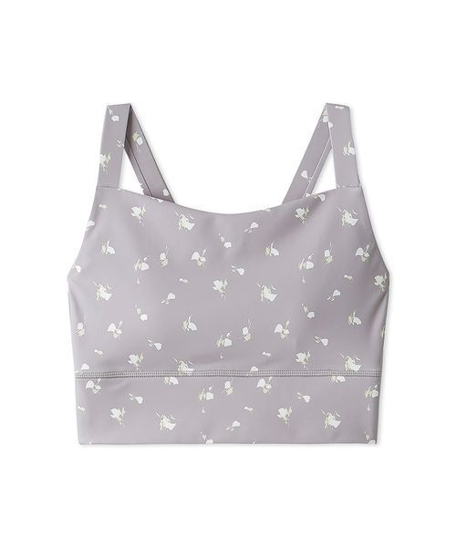 emmi（エミ）の「ディフォームフラワーブラトップ（キャミソール・レディース・グレー/ホワイト/ブラウン・0/1）」の16枚目の写真