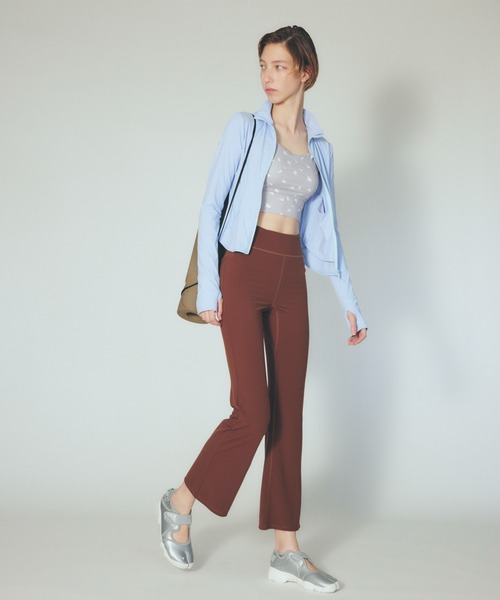 emmi（エミ）の「ディフォームフラワーブラトップ（キャミソール・レディース・グレー/ホワイト/ブラウン・0/1）」の4枚目の写真