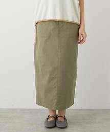 MELROSE claire | 【テンセルストレッチツイルベイカースカート】(スカート)