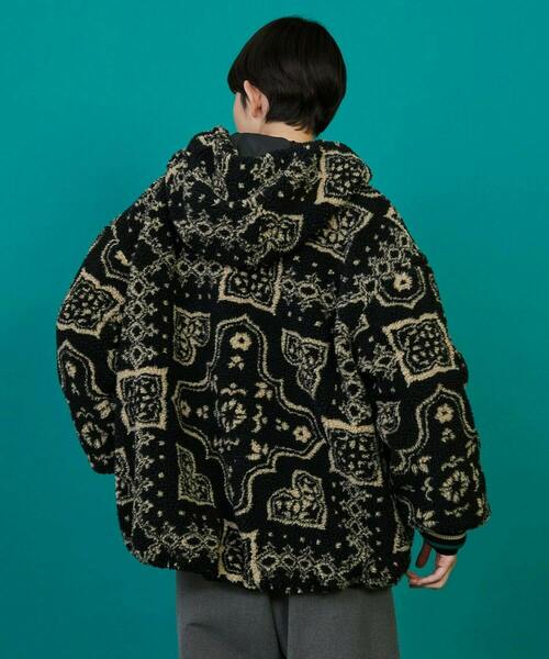 FRAPBOIS（フラボア）の「ボアクロア ブルゾン（ブルゾン・レディース・ブラック/ベージュ・1/0）」の17枚目の写真