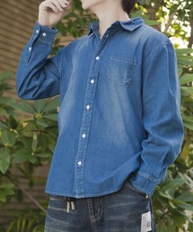 B.I.D.（ビーアイディー）の「《6.5oz ライトデニムシャツ》（シャツ/ブラウス）」