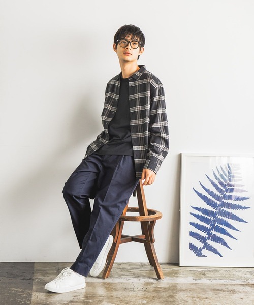 GLOBAL WORK(グローバルワーク)の「アーバンデニムクリーンワイド/452309(デニムパンツ・メンズ・ネイビー系8・XL/L/M/S)」の15枚目の写真