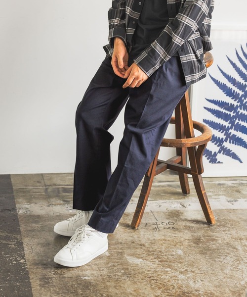 GLOBAL WORK(グローバルワーク)の「アーバンデニムクリーンワイド/452309(デニムパンツ・メンズ・ネイビー系8・XL/L/M/S)」の13枚目の写真