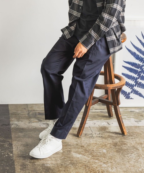 GLOBAL WORK(グローバルワーク)の「アーバンデニムクリーンワイド/452309(デニムパンツ・メンズ・ネイビー系8・XL/L/M/S)」の12枚目の写真