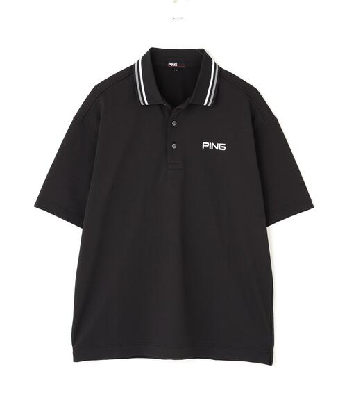 セール】【PING APPAREL】Wメッシュ アセイヤーン半袖ポロシャツ