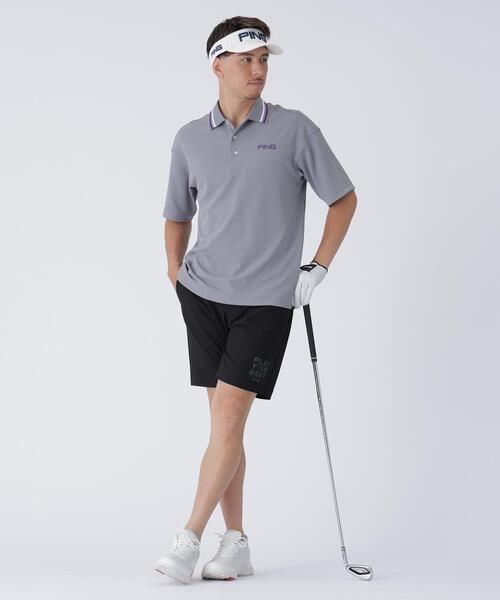 セール】【PING APPAREL】Wメッシュ アセイヤーン半袖ポロシャツ セール】【PING APPAREL】Wメッシュ アセイヤーン半袖ポロシャツ