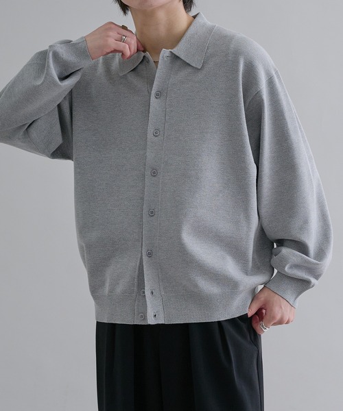 セール】ベーシックルーズニットシャツ（ニット/セーター）｜epnok