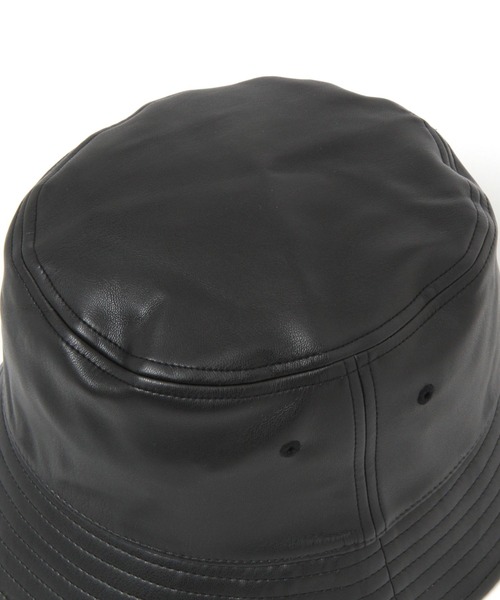 LAKOLE（ラコレ）の「フェイクレザーHAT/579031（ハット・メンズ・ブラウン/ブラック/その他9・9）」の11枚目の写真