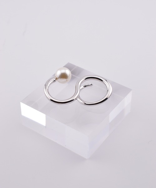 BROTHERHOOD（ブラザーフッド）の「【earyear】Wave Pearl Design Double Finger Ring（リング・レディース・シルバー/ゴールド・FREE）」の4枚目の写真