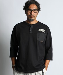 The DUFFER of ST.GEORGE(�U�_�t�@�[�I�u�Z���g�W���[�W)��3QUARTER ARCHIVE HENLEY TEE�F7���� �w�����[�l�b�N �A�[�J�C�uT�V���c(T�V���c/�J�b�g�\�[)