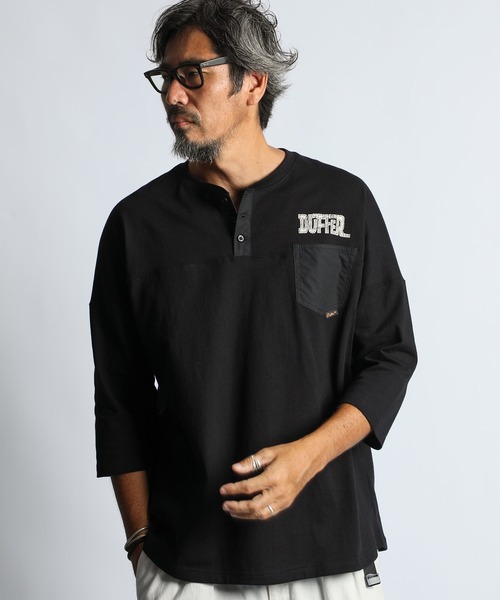 3QUARTER ARCHIVE HENLEY TEE：7分袖 ヘンリーネック アーカイブT