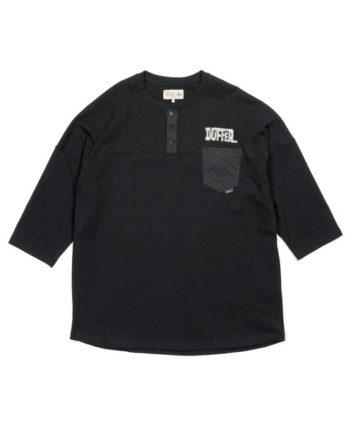 3QUARTER ARCHIVE HENLEY TEE：7分袖 ヘンリーネック アーカイブT