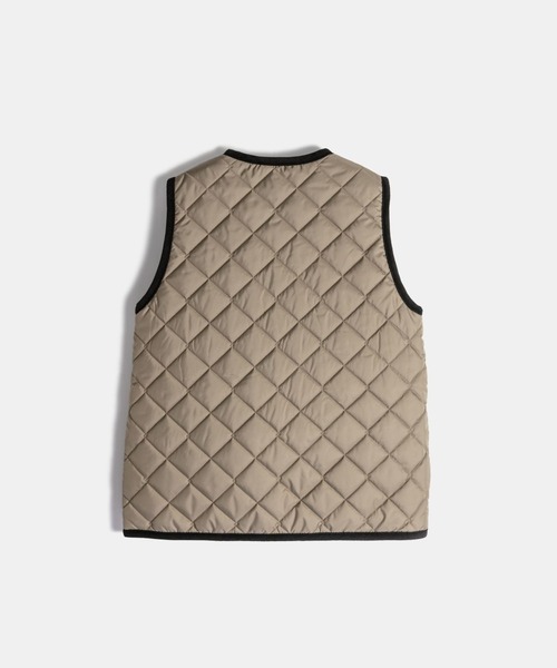 LAVENHAM(ラベンハム)の「Contrast Cornard Gilet Womens / コントラスト コナード ジレ ウィメンズ - C62:Cork(ベスト・レディース・ベージュ系その他/ブラック/ベージュ系その他4・6/8/16/14/12/10)」の10枚目の写真