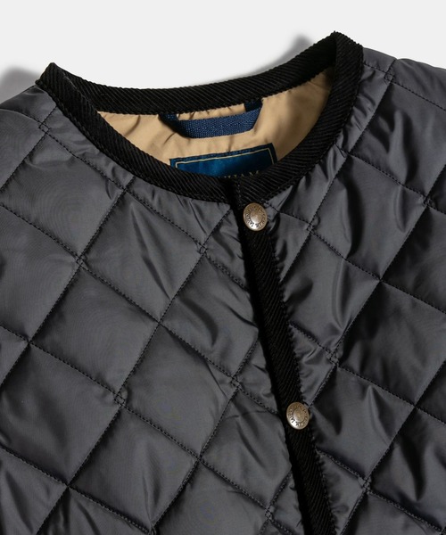 LAVENHAM(ラベンハム)の「Contrast Cornard Gilet Womens / コントラスト コナード ジレ ウィメンズ - C62:Cork(ベスト・レディース・ベージュ系その他/ブラック/ベージュ系その他4・6/8/16/14/12/10)」の20枚目の写真