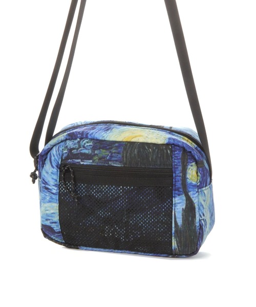 LAKOLE(ラコレ)の「【ラコレ アート】メッシュコンビショルダーバッグ / 586597(ショルダーバッグ・メンズ・ベージュ/ネイビー・FREE)」の6枚目の写真