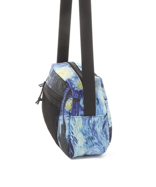 LAKOLE(ラコレ)の「【ラコレ アート】メッシュコンビショルダーバッグ / 586597(ショルダーバッグ・メンズ・ベージュ/ネイビー・FREE)」の7枚目の写真