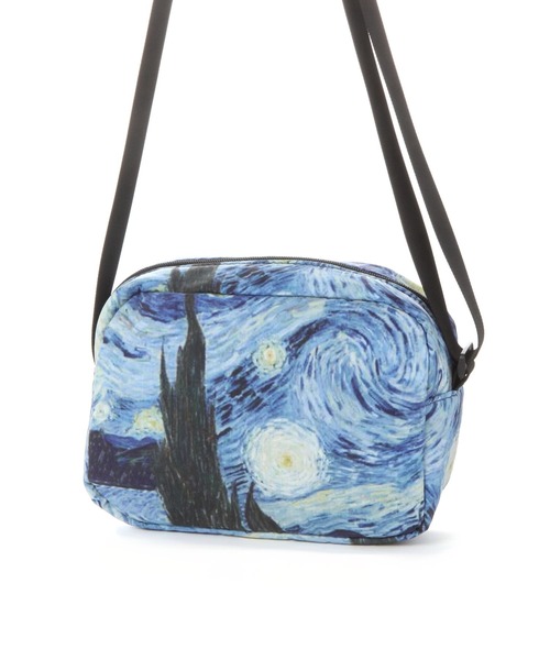 LAKOLE(ラコレ)の「【ラコレ アート】メッシュコンビショルダーバッグ / 586597(ショルダーバッグ・メンズ・ベージュ/ネイビー・FREE)」の8枚目の写真