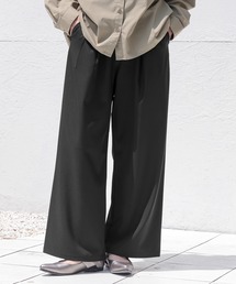 n'OrLABEL | 【機能素材】『カラースラックスパンツ』(スラックス)