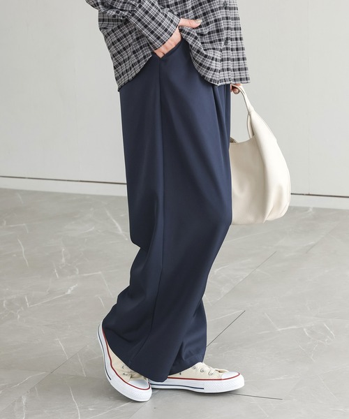 n'OrLABEL（ノアールレーベル）の「【機能素材】『カラースラックスパンツ』（スラックス・レディース・ブラック/チャコール/ネイビー・3L/L～LL/S～Ｍ）」の18枚目の写真