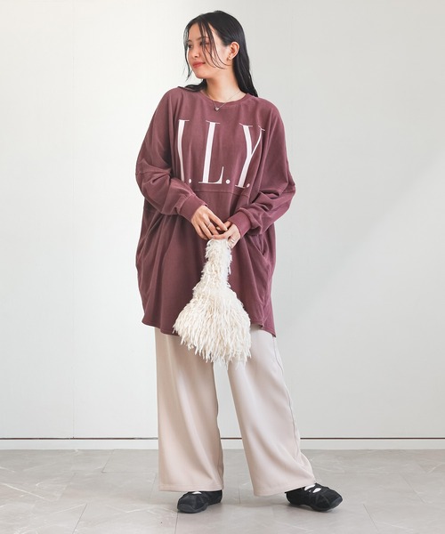 n'OrLABEL（ノアールレーベル）の「【機能素材】『カラースラックスパンツ』（スラックス・レディース・ブラック/チャコール/ネイビー・3L/L～LL/S～Ｍ）」の4枚目の写真