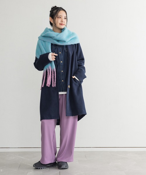 n'OrLABEL（ノアールレーベル）の「【機能素材】『カラースラックスパンツ』（スラックス・レディース・ブラック/チャコール/ネイビー・3L/L～LL/S～Ｍ）」の14枚目の写真