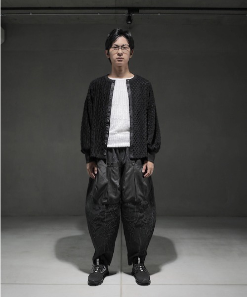 garcon la raison（ギャルソン・ラ・レゾン）の「バルーンパンツ（レディース）43618（その他パンツ・レディース・ブラック/ホワイト・2/1）」の2枚目の写真