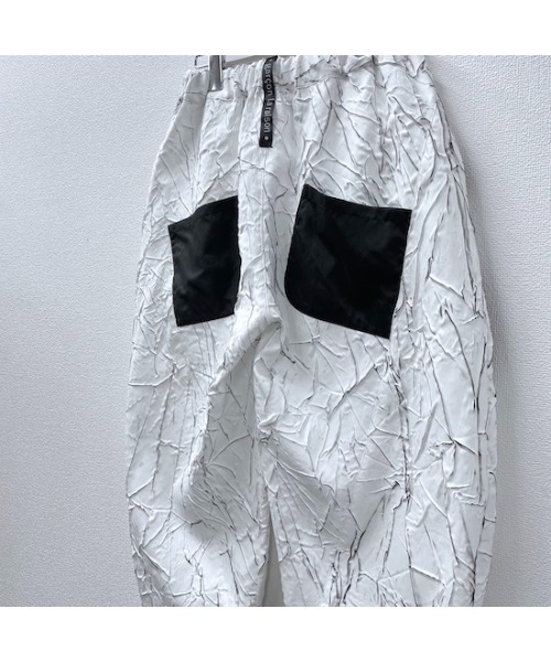 garcon la raison（ギャルソン・ラ・レゾン）の「バルーンパンツ（レディース）43618（その他パンツ・レディース・ブラック/ホワイト・2/1）」の10枚目の写真