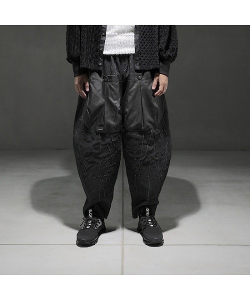 garcon la raison（ギャルソン・ラ・レゾン）の「バルーンパンツ（レディース）43618（その他パンツ・レディース・ブラック/ホワイト・2/1）」の11枚目の写真