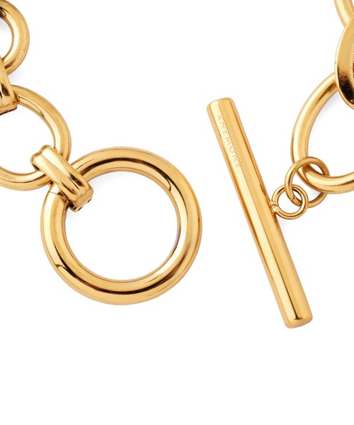 ANEMONE（アネモネ）の「【ステンレス】コンビチェーンマンテルブレスレット（ブレスレット・レディース・ゴールド/シルバー・FREE）」の6枚目の写真