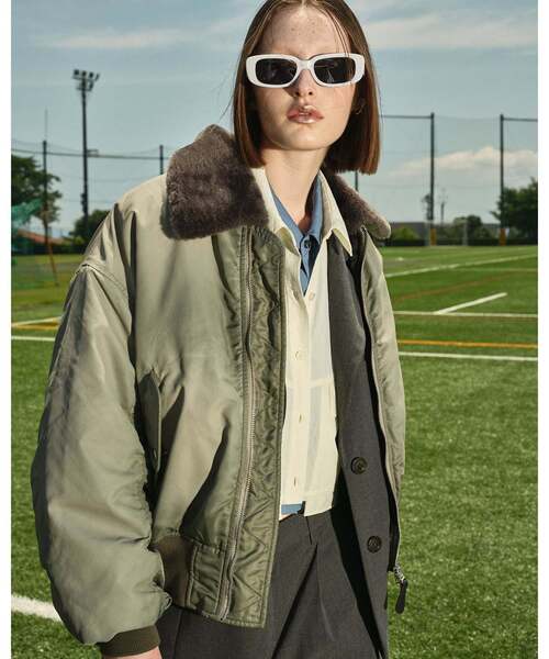 CONVERSE TOKYO(コンバーストウキョウ)の「【HL】EDGE CUT CROPPED SHIRT(シャツ/ブラウス・レディース・サックスブルー/ブラック/ホワイト/カーキ・FREE)」の9枚目の写真