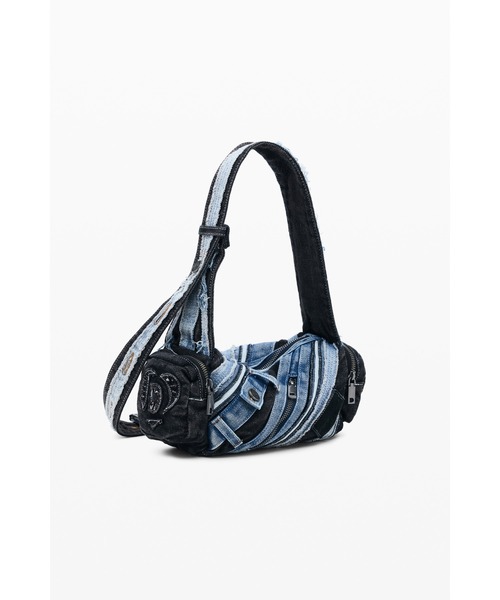 Desigual(デシグアル)の「デニム風フラップショルダーバッグ(ハンドバッグ・レディース・ブルー・FREE)」の1枚目の写真