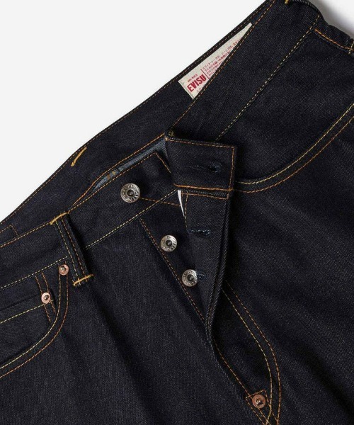 EVISU（エヴィス）の「【EVISU】HT WHITE SEAGULL PRINTED POCKET JEANS / ローインディゴ [2EAHTM5JE123320DN]（デニムパンツ・メンズ・ネイビー・30/32）」の5枚目の写真