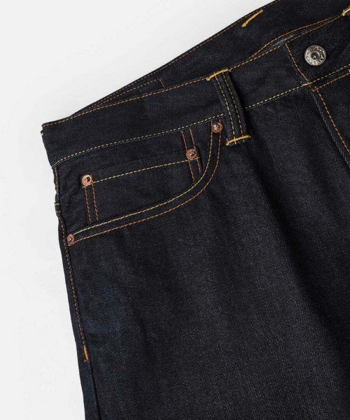 EVISU（エヴィス）の「【EVISU】HT WHITE SEAGULL PRINTED POCKET JEANS / ローインディゴ [2EAHTM5JE123320DN]（デニムパンツ・メンズ・ネイビー・30/32）」の7枚目の写真