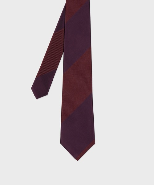 Paul Smith(ポールスミス)の「“Two tone colour” タイ【250024 552MJ】(ネクタイ・メンズ・ダークブルー/ネイビー/マルーン/ブルー・FREE)」の4枚目の写真