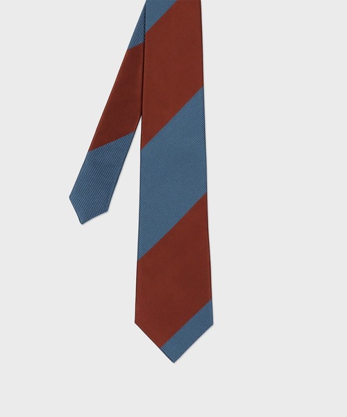 Paul Smith(ポールスミス)の「“Two tone colour” タイ【250024 552MJ】(ネクタイ・メンズ・ダークブルー/ネイビー/マルーン/ブルー・FREE)」の2枚目の写真